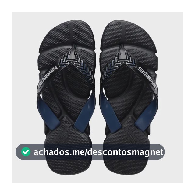 Chinelo Havaianas Masculino Power 2.0 Anatômica Massageadora