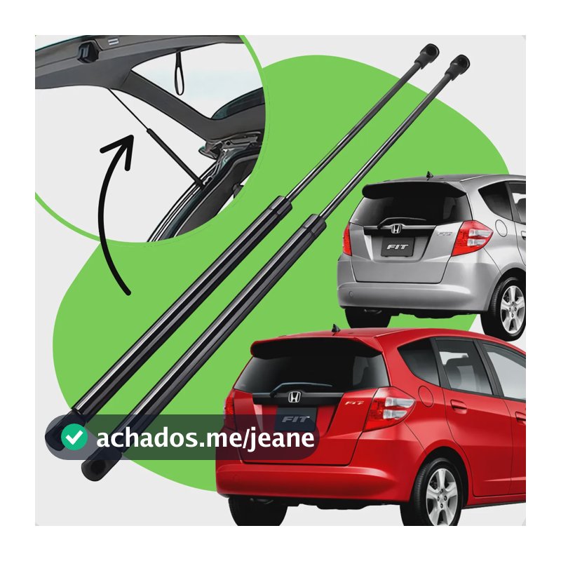 Par Amortecedor Porta Malas Tampa Traseira Honda Fit 09 A 14