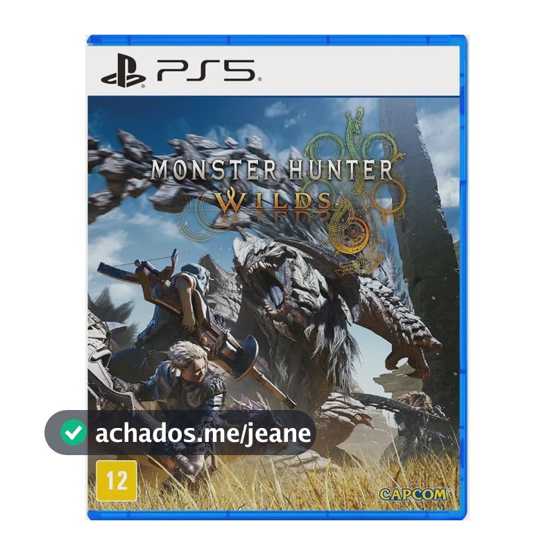 Monster Hunter Wilds Ps5 Br Midia Fisica