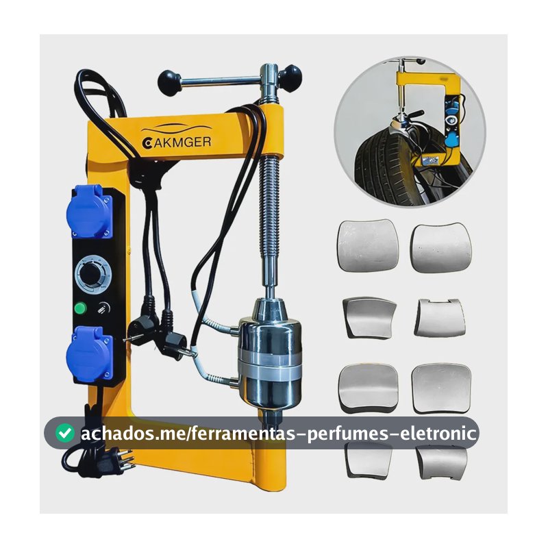 Maquina De Vulcanizar Pneus Dupla Vulcanizador Elétrico 220v 220v