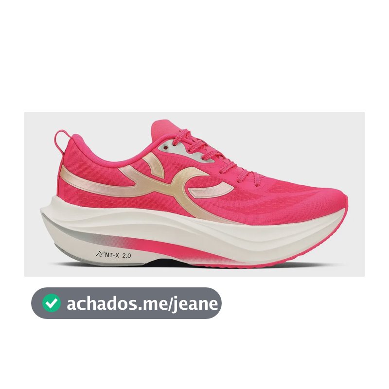 Tênis Olympikus Corre Turbo Unissex Rosa Liso 36 Br