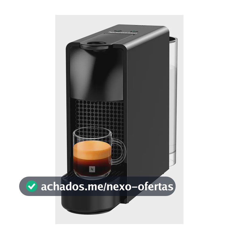 Cafeteira Nespresso Essenza Mini Preta 127V