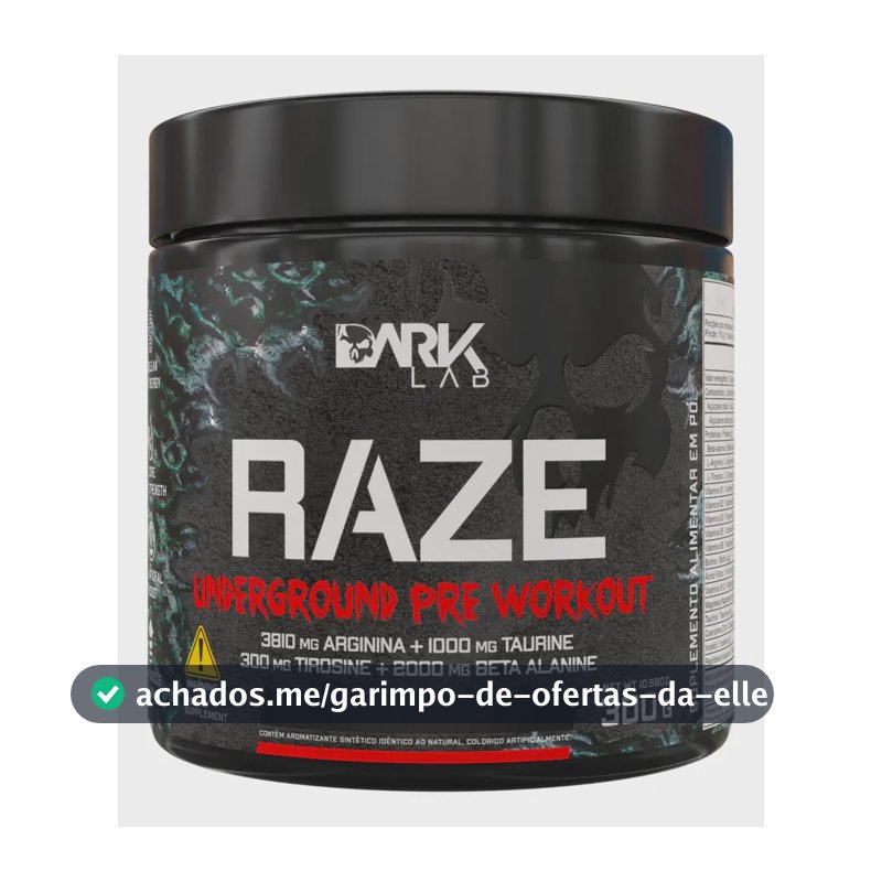 Pre Treino Raze Melancia 300g Dark Lab