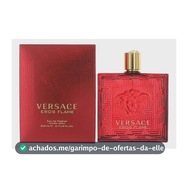 Versace Eros Flame Original EDP 200ml para masculino