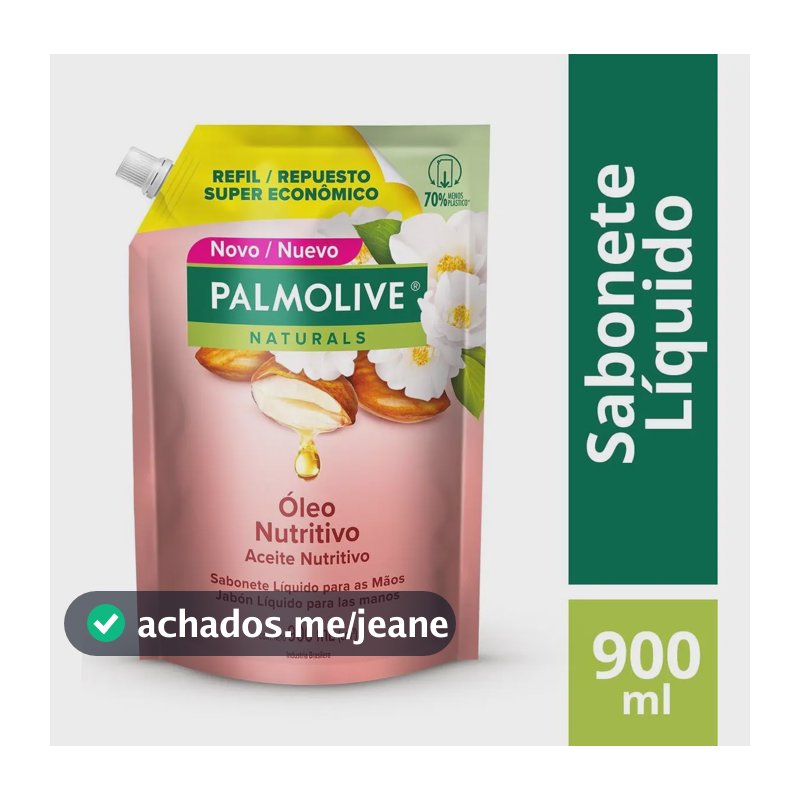 Sabonete Liquido Palmolive Naturals 900ml