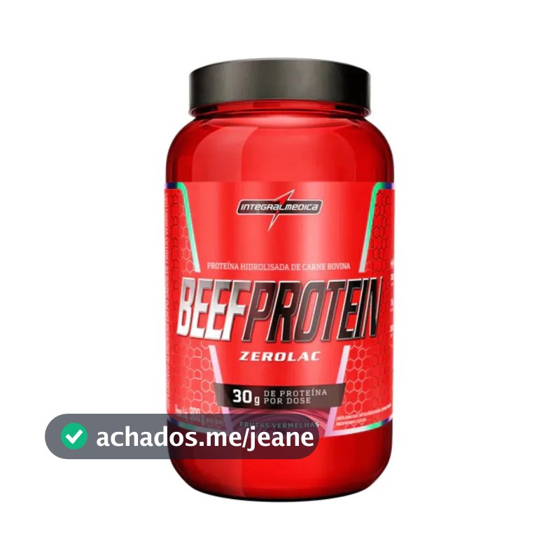 Beef Protein Hidrolisado Frutas Vermelhas 900g Integral