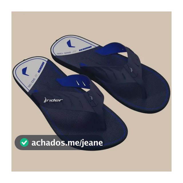 Chinelo Rider Street Duo Masculino Adulto Conforto Original