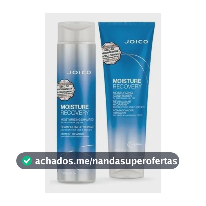 Kit Joico Moisture Recovery Shampoo 300ml Cond 250ml