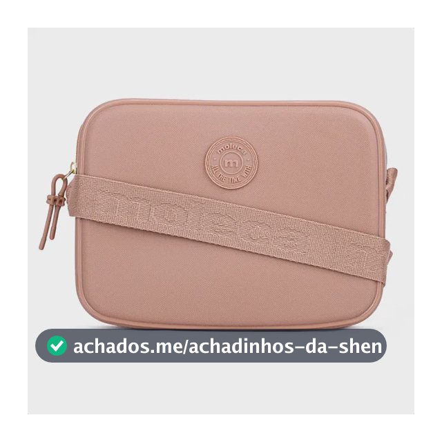 Bolsa Tiracolo Moleca Transversal Feminina Quadrada Original