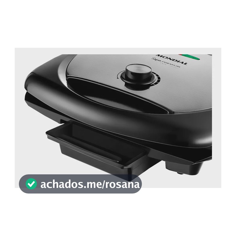 Grill Mondial Super Premium G-09 Cor Preto/inox