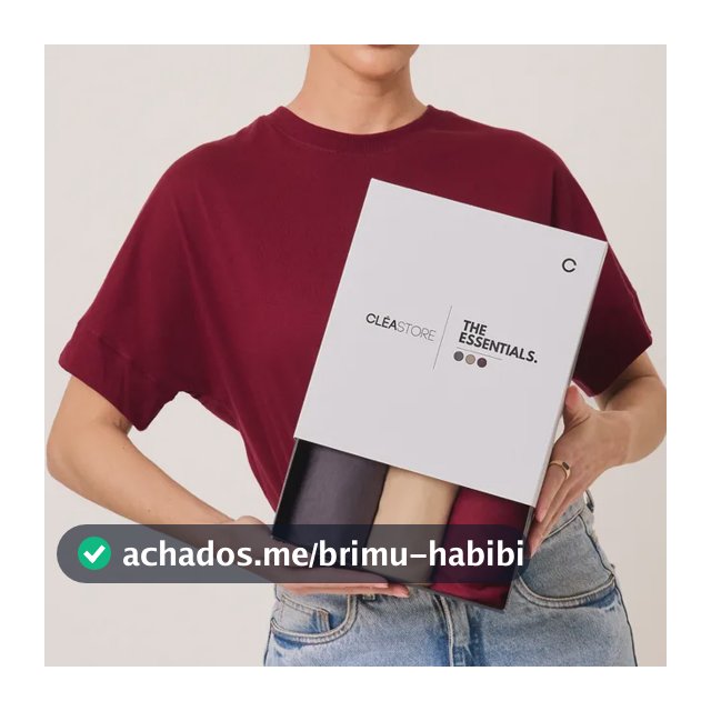 Kit 3 T-shirts Oversized Intense Algodão Cléa Store Chumbo/bege/vinho P