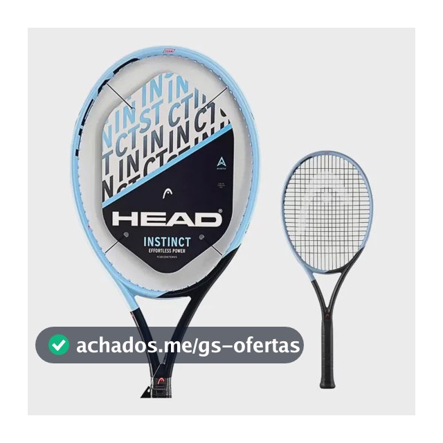 Raq Tênis Instinct Team 2025 285g Adulto Aro 100 Sem Corda