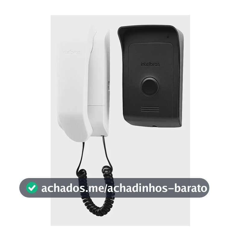 Intelbras porteiro residencial ipr 1010 preto