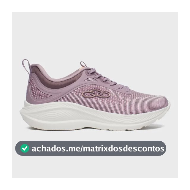 Tênis Feminino Olympikus Vibe Lilás Original