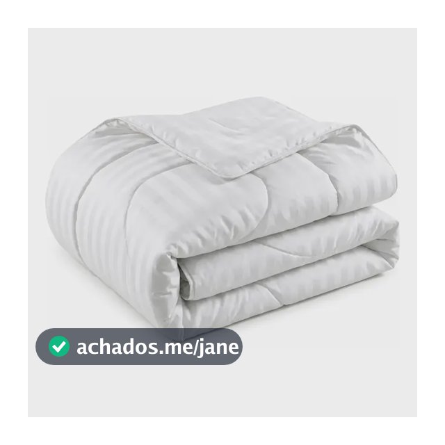 Edredom Casal Queen 400 Fios Dupla Face Grosso Hotel Oferta