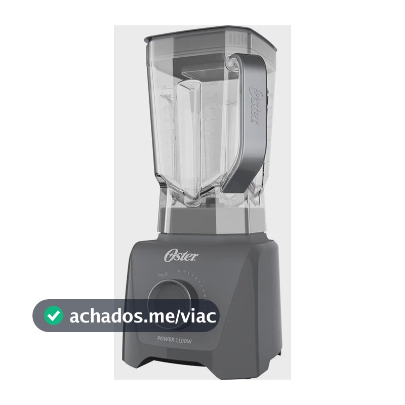 Liquidificador Oliq606 1100 Full 3,2l Cinza Oster