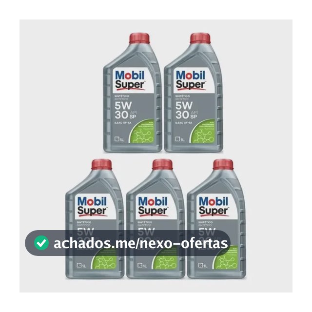 Kit 5 Litros Oleo Mobil 5w30 Api Gf6a Sin Super 2020 A 2020