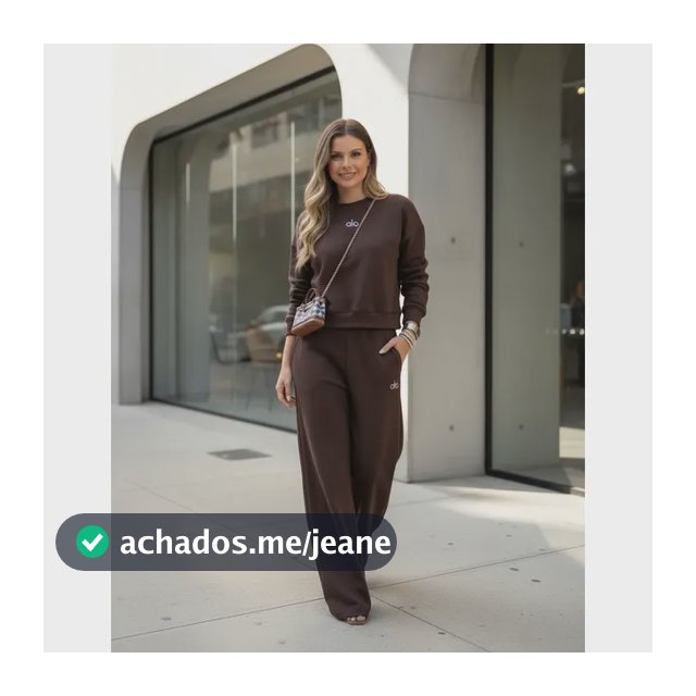 Conjunto Moletom Alo
