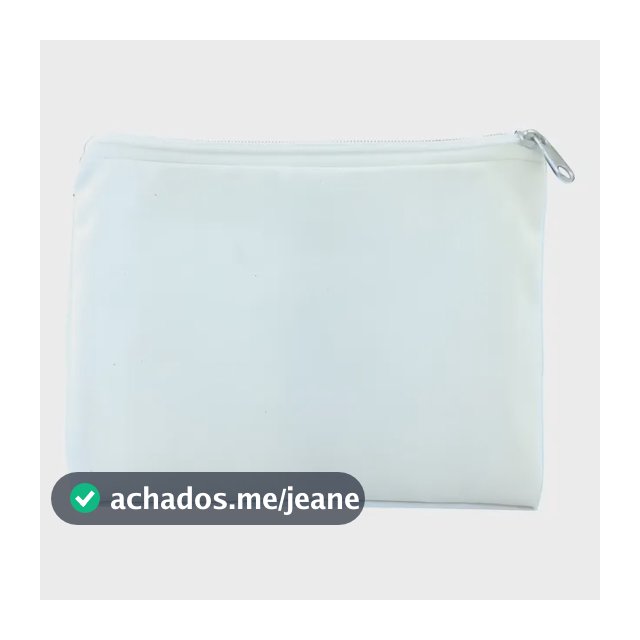 20 Necessaire Oxford Tamanho 20x15 Lisa Para Sublimação