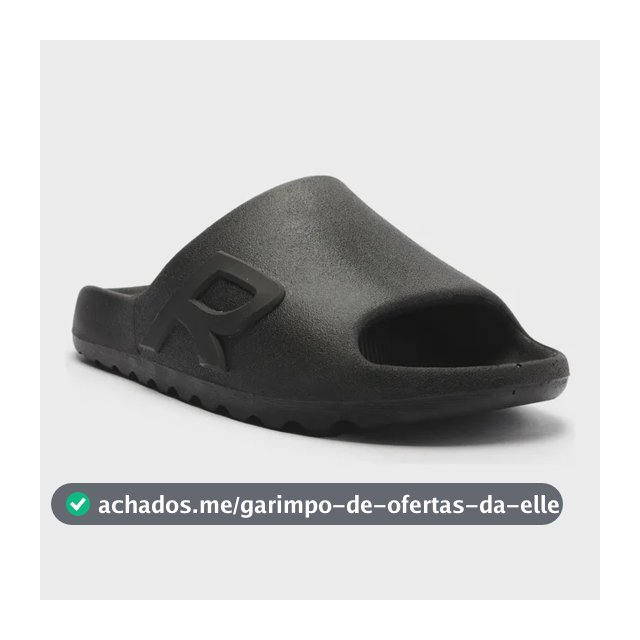 Chinelo Masculino Reserva Go R7508000020003u Preto Liso 43/4
