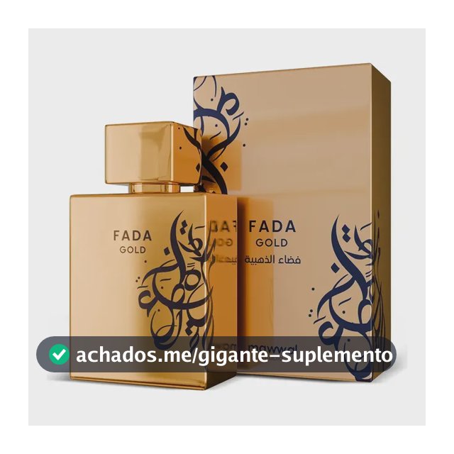 Perfume Árabe Mawwal Fada Gold 100ml Eau De Parfum Masculino