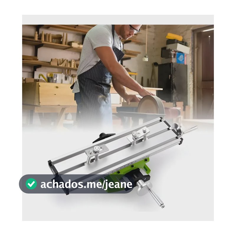 Mesa Coordenada Fresagem Xy Multifuncional De Profissional Preto 0