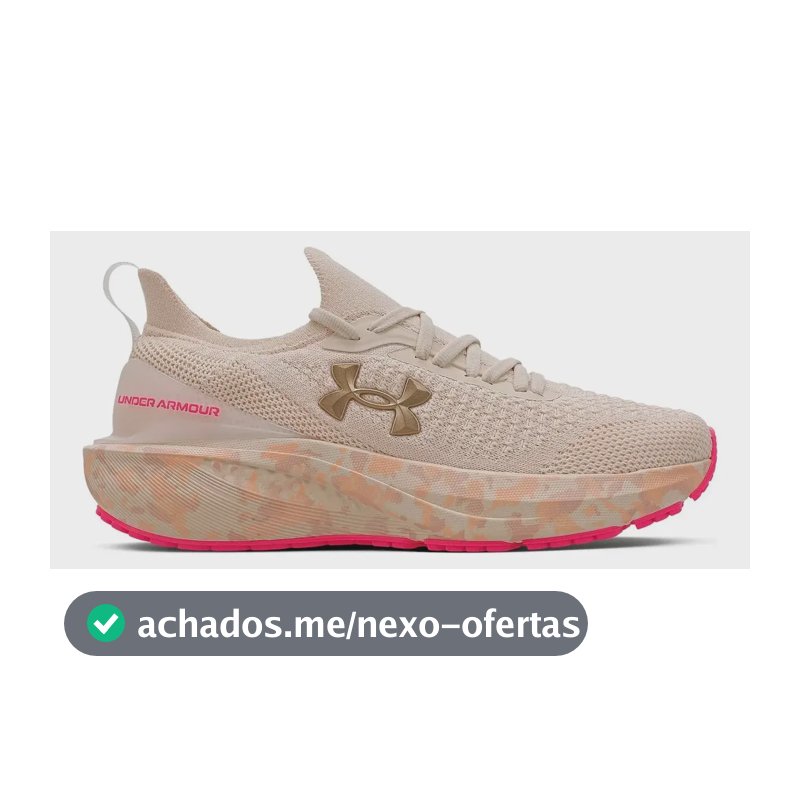 Tênis De Corrida Unissex Quicker 2 Under Armour Salmão 37 Br