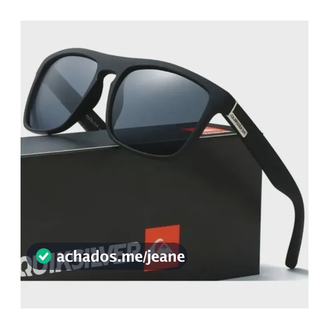 Óculos De Sol Quiksilver Com Proteção Uv400 + Bag + Flanela