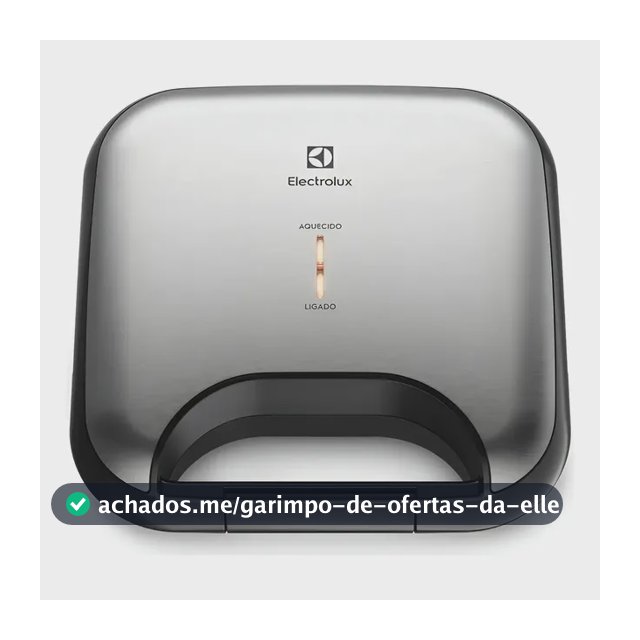 Sanduicheira Electrolux Efficient Antiaderente Esg20 Cor Prateado