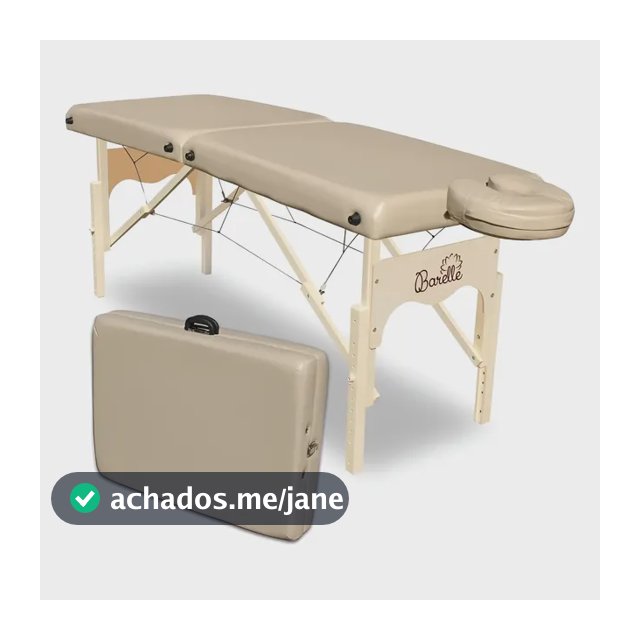 Maca Para Massagem Portátil Profissional 180x80 De Largura