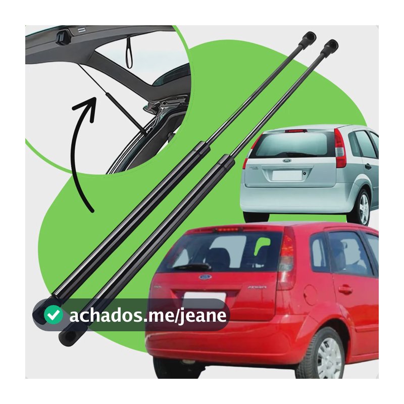 Par Amortecedor Tampa Porta Malas Fiesta Hatch 2002 A 2015