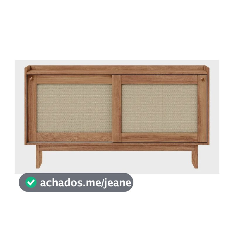 Móveis Carraro Aparador Buffet 2 Portas De Correr Átria 1295