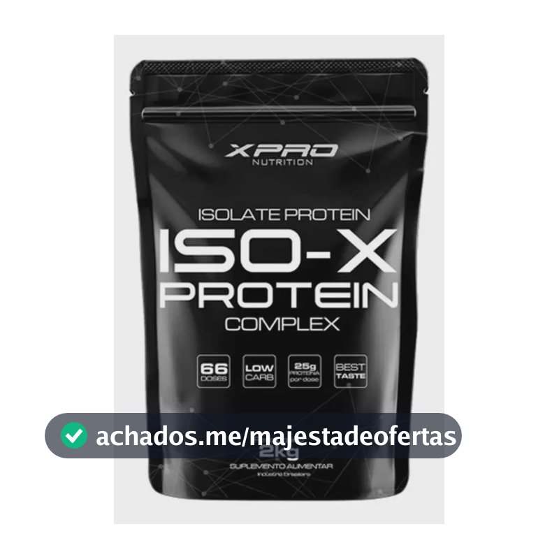 Isox Protein Complex Refil 2kg Sabor Baunilha - XPro Nutrition