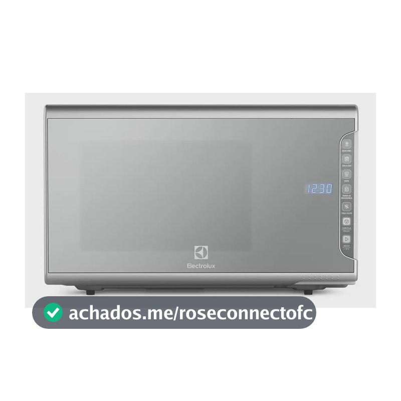 MICRO-ONDAS ELECTROLUX 31L COM PAINEL INTEGRADO EM AÇO INOX ESPELHADO 220V MI41S