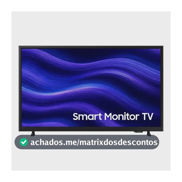 Samsung Smart Monitor TV 43", HD, Plataforma Tizen™