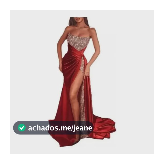 Vestidos Longos Vermelhos De Festa Elegantes Com Paetês