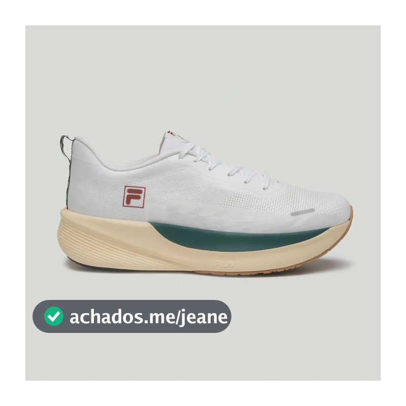 Tênis Fila Aero Skyfoam Masculino Original Corrida Academia Branco 42 Br
