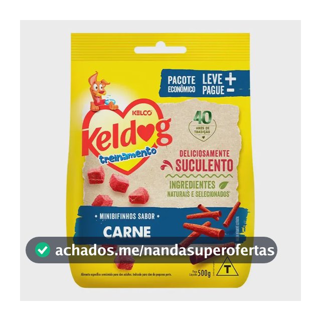 Bifinho Para Cães Keldog Carne 500g Kelco