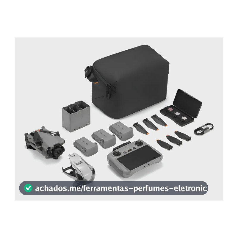 Drone Dji Mini 5 Pro Fly More Combo Plus (rc 2) 3 Baterias C Cinza