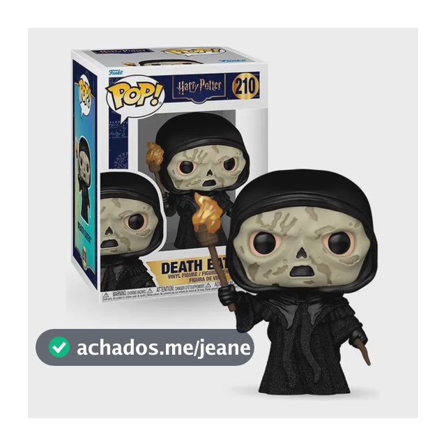Boneco Funko Pop! Harry Potter Comensais - Comensal Da Morte