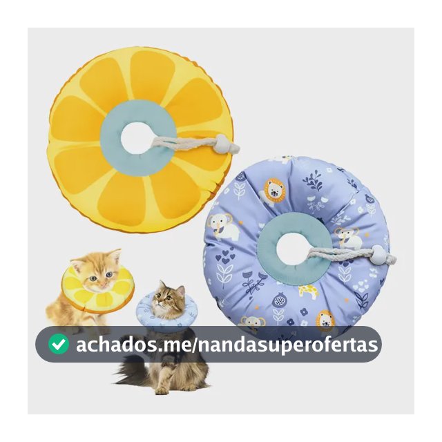 Colar Cone De Recuperação Ajustável Macio Para Cães E Gatos
