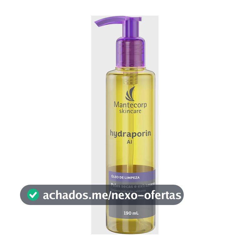 Óleo De Limpeza Mantecorp Skincare Hydraporin 190ml Sem Informação