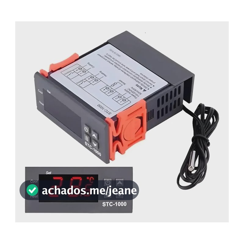 Termostato Digital Stc-1000 Controlador Temperatura 110/220v