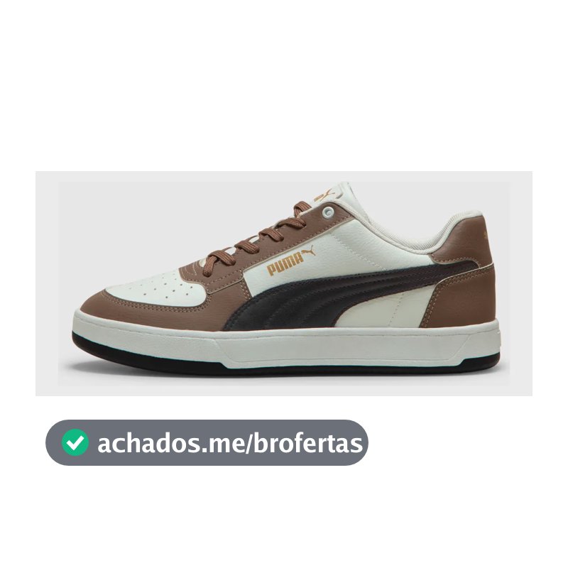 Tênis Masculino Caven 2.0 Puma Totally Taupe Lisa 39 Br