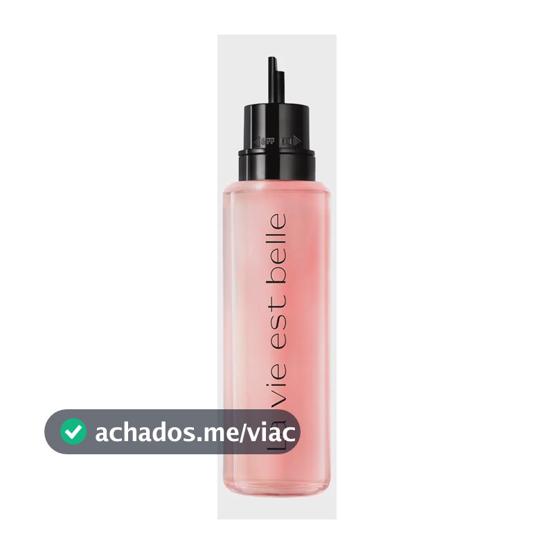 Refil Perfume Feminino Eau De Parfum, Fragrância Floral Gourmand Inebriante Com Íris Nobre E Baunilha, Aroma De Felicidade E Feminilidade, La Vie Est Belle Lancôme, Frasco Com 100ml