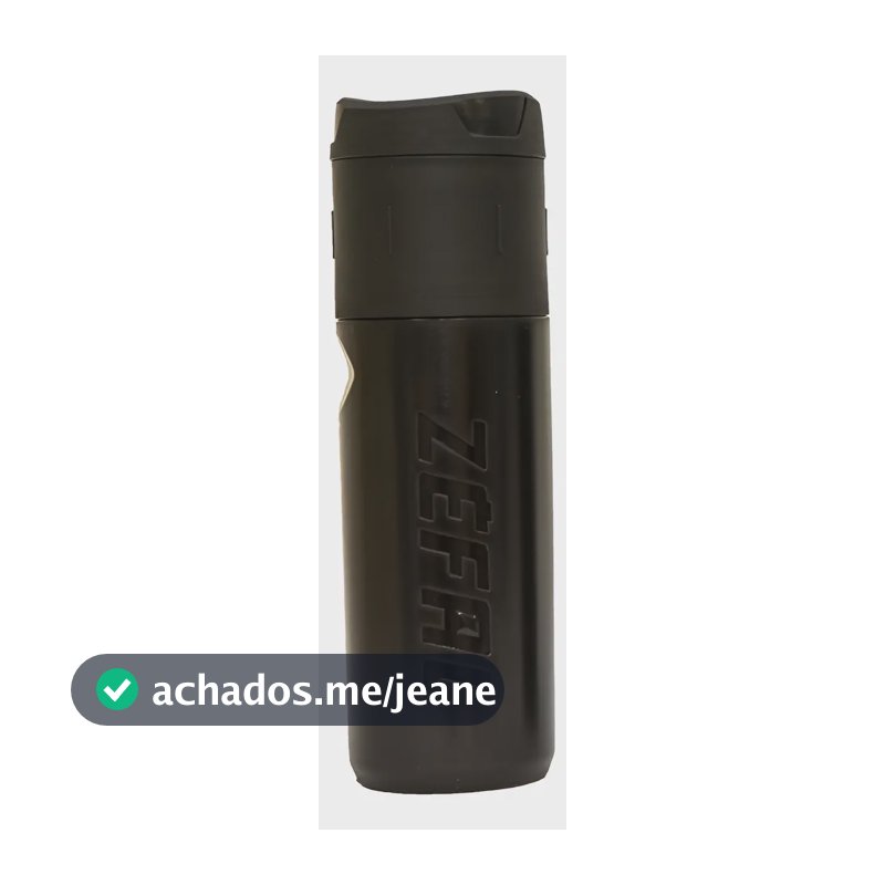 Garrafa Porta Ferramentas Objetos Bike Zéfal Z Box Grande Preto