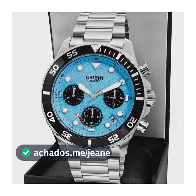 Relógio Masculino Orient ST Neo Sports Solartech Exclusivo MBSSC304A1SX