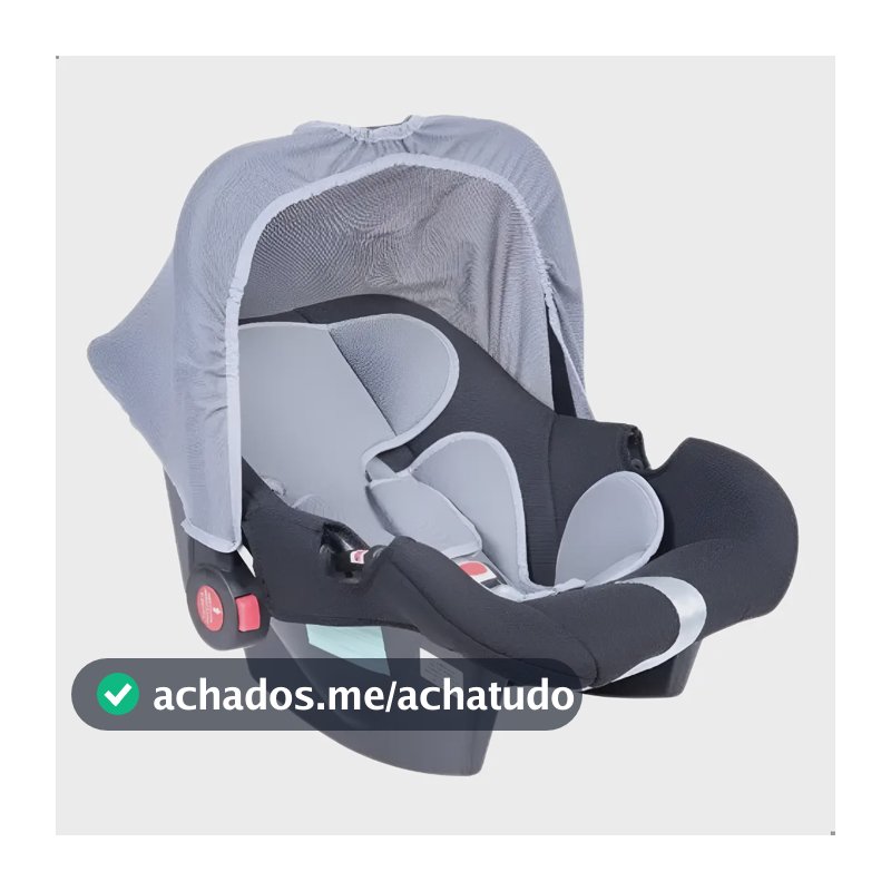 Bebê Conforto até 13kg preto e grafite Styll Baby