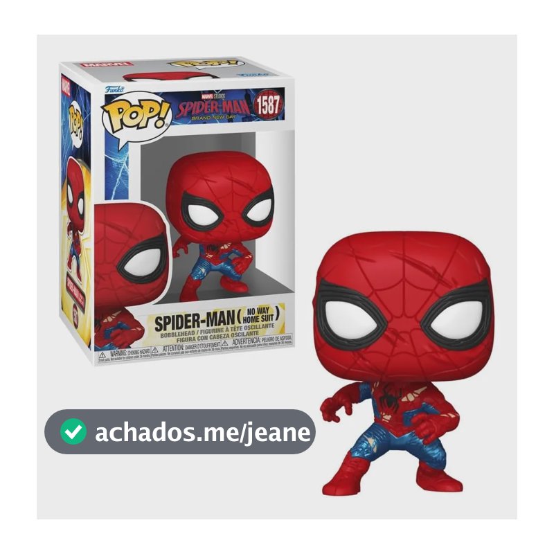 Boneco Funko Pop Marvel Homem Aranha Um Novo Dia #1587