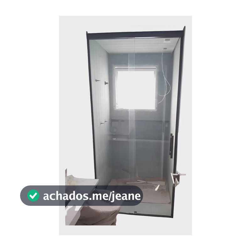 Box Até O Teto Em Vidros Temperado (valor M2) Branco